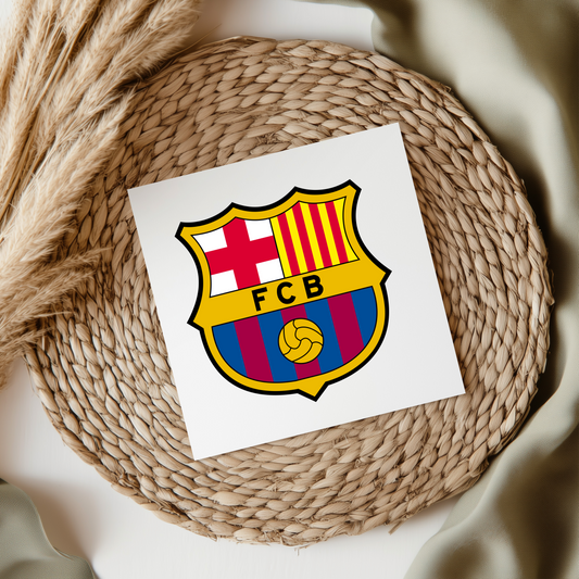 FC Barcelona UV DTF Transfer