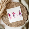 Red Heart Kpop Characters UV DTF Decal
