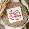 Merry Christmas 2026 UVDTF Transfer