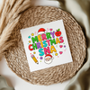 Merry Christmas SNA UVDTF Transfer