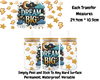Dream Big - 16oz UV DTF Transfer