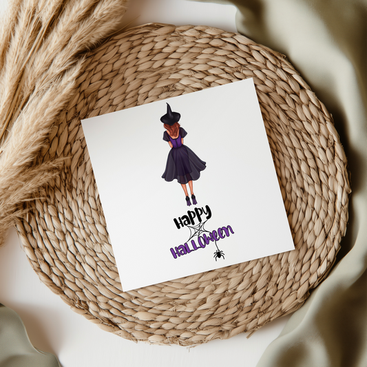 Halloween Witch (4 Hair Colours) UV DTF Decal
