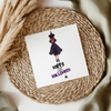 Halloween Witch (4 Hair Colours) UV DTF Decal