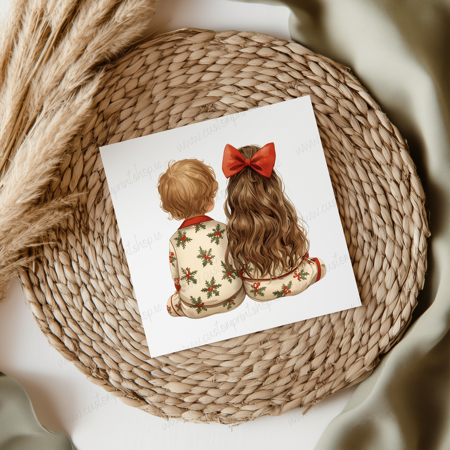 DIGITAL FILE - Christmas Boy & Girl