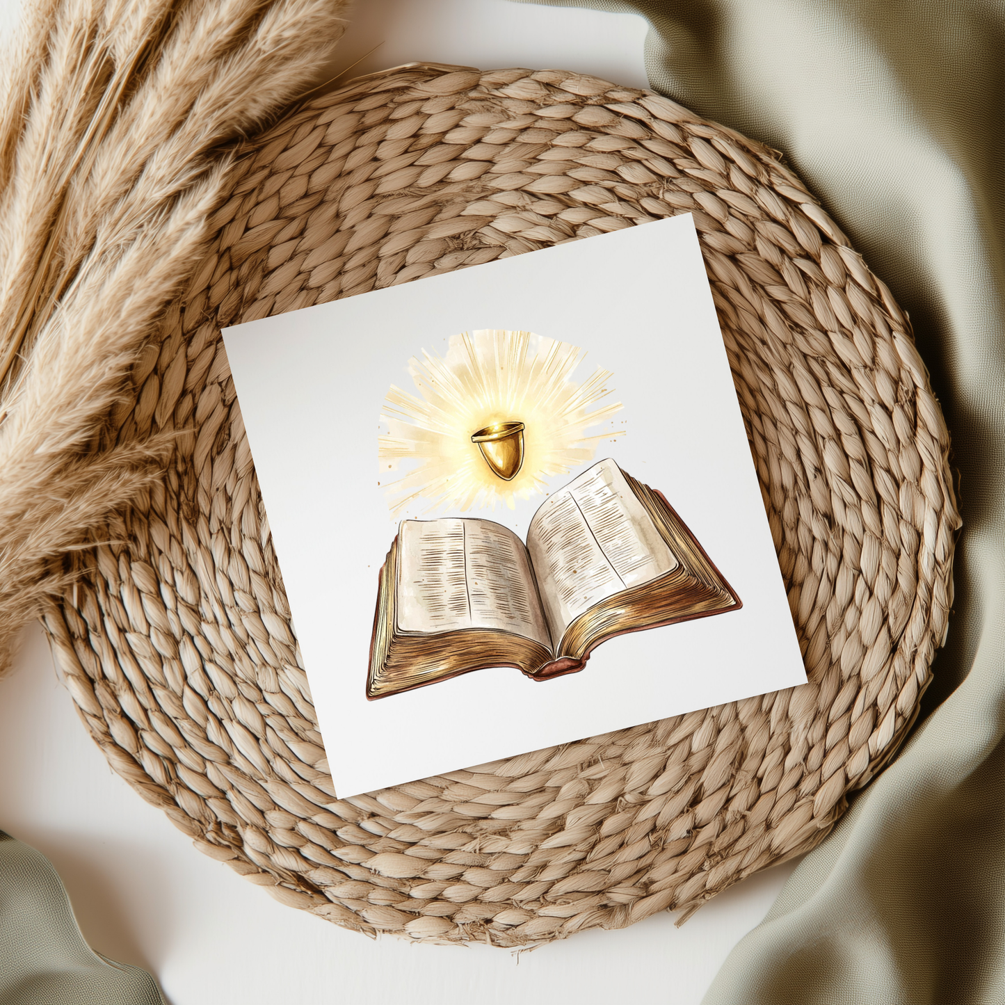 Bible Communion/Confirmation UV DTF Decal
