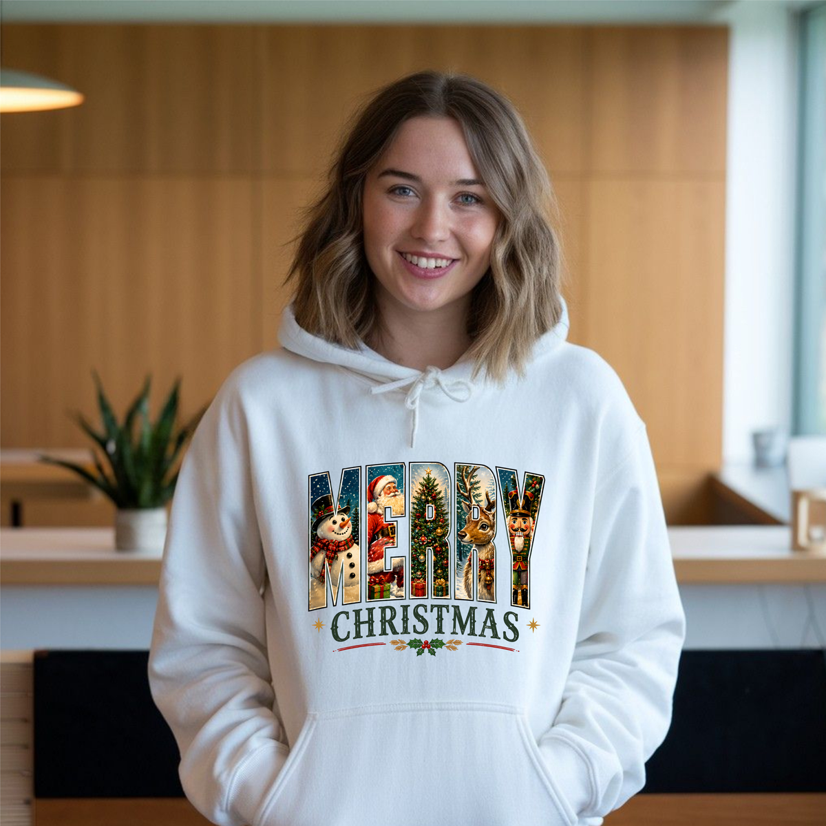 Merry Christmas DTF Transfer
