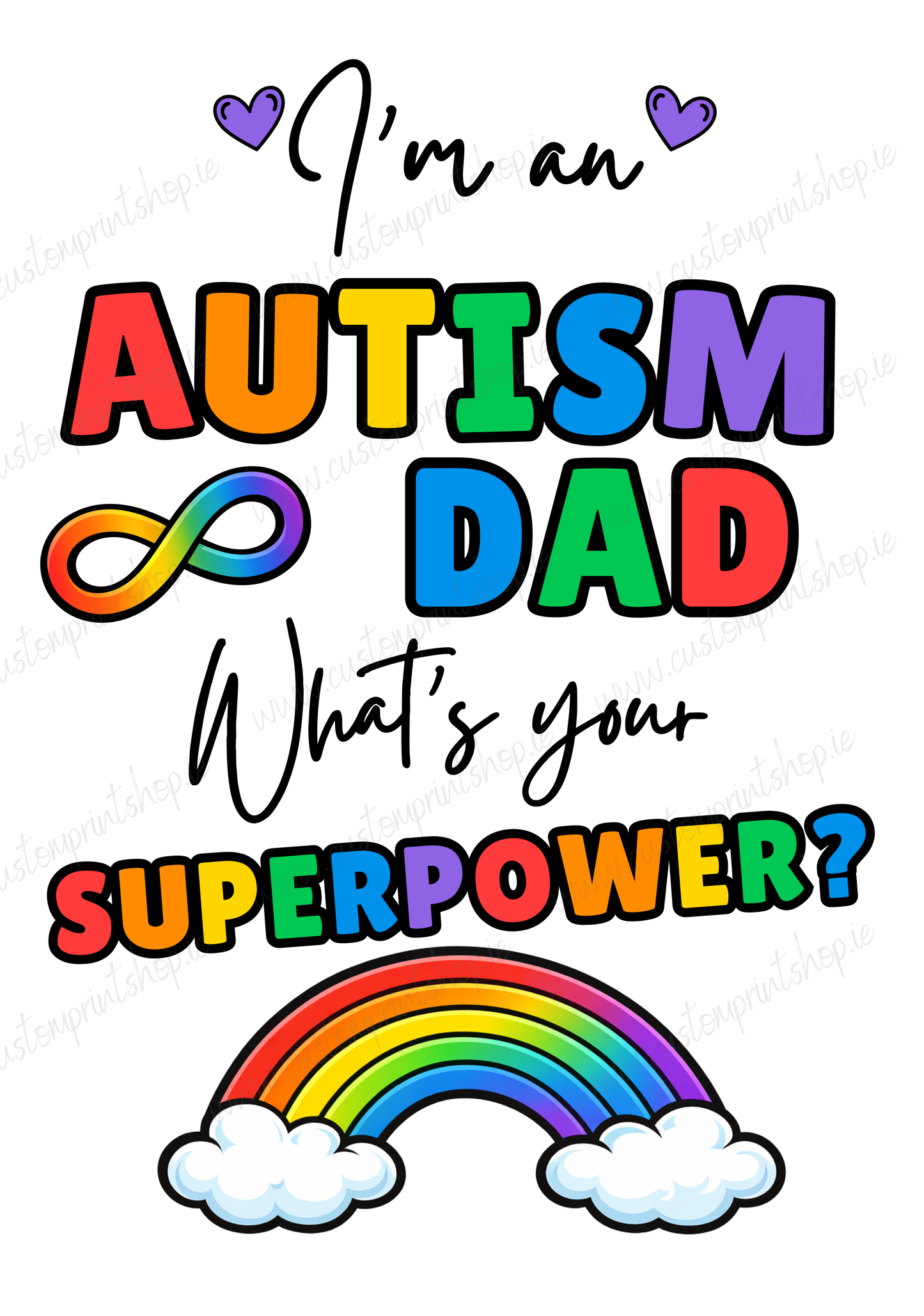 DIGITAL FILE - Autism Superpower Prints