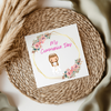 My Communion Day UV DTF Decal Girl - Brown Hair