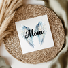 Mom Memorial Angel Wings UVDTF Transfer