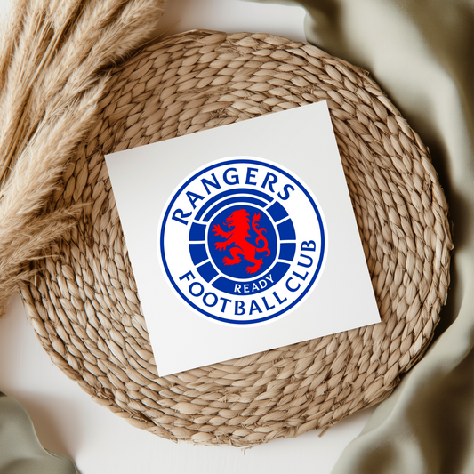 Rangers UV DTF Transfer
