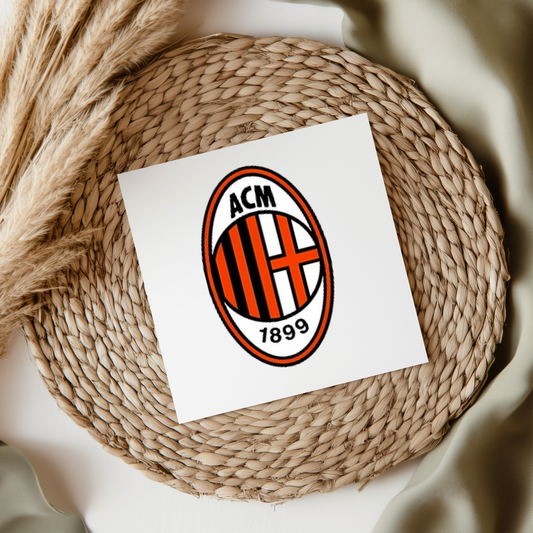 AC Milan UV DTF Transfer
