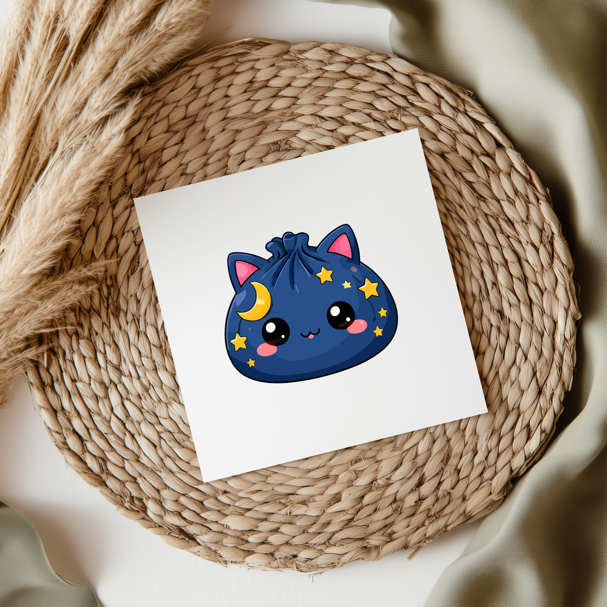 Blue Halloween Squishy UVDTF Transfer