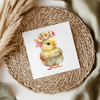 Floral Chick UVDTF Transfer
