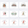 DIGITAL FILE - Sleep Tight Christmas Designs for Pillows, Pyjamas 17 Versions
