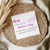 Mom - Mothers Day - Memorial-6cm UVDTF decal