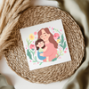 Mom & Girl UV DTF Decal