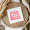 Happy Mothers Day Pink UV DTF Decal