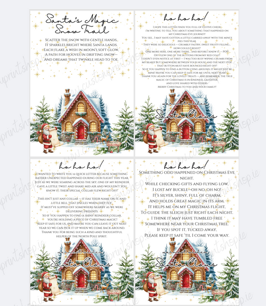 DIGITAL FILE - Santa Cottage Style Bundle
