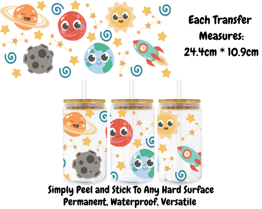 Planets - 16oz UV DTF Transfer