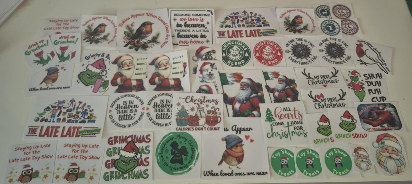 Christmas UVDTF Bundle