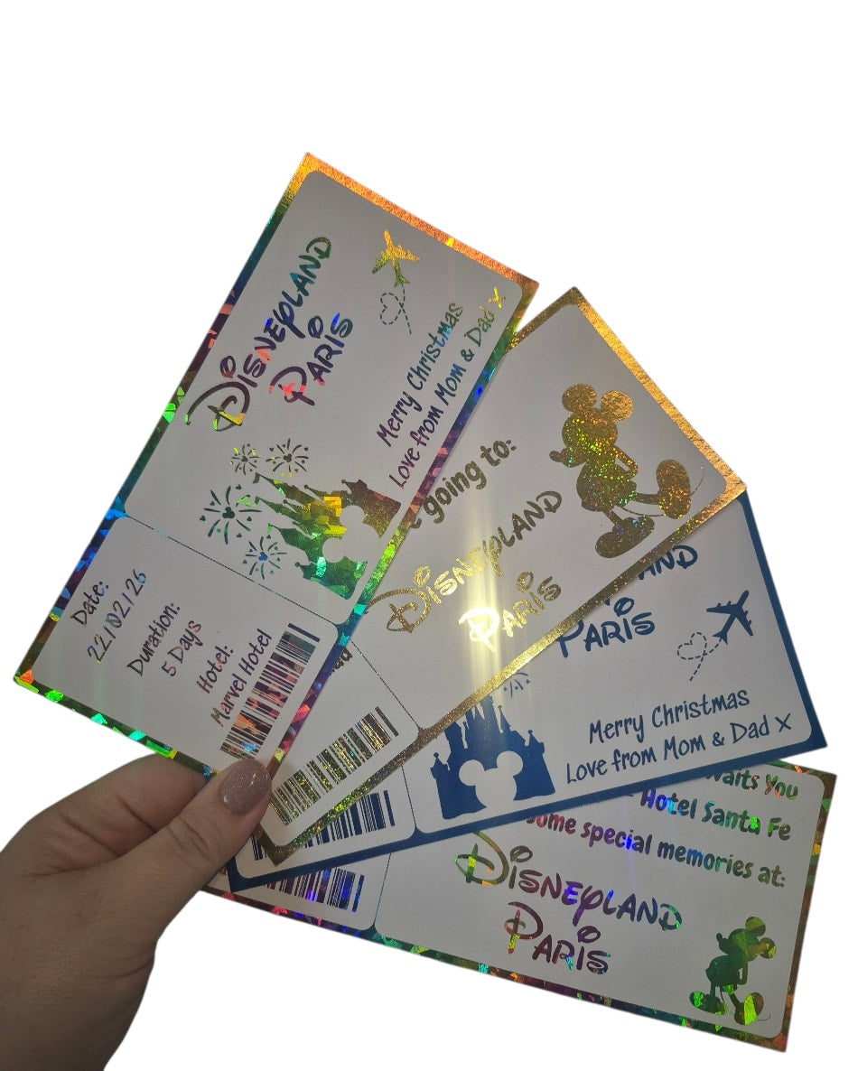 Custom Foiled A4 Size Print Sheets