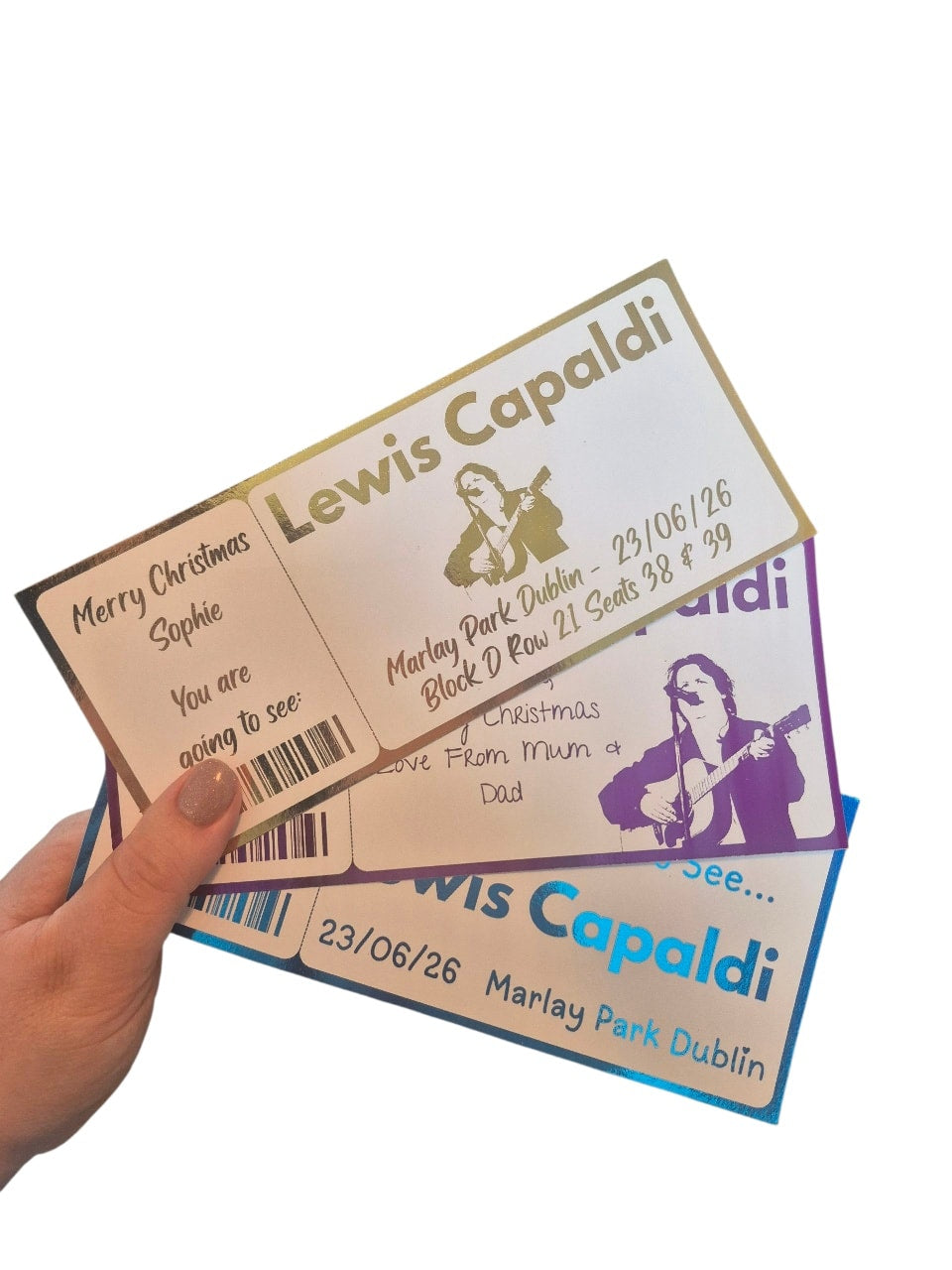 Personalised Ticket - Any Artist/Event/Concert/Show