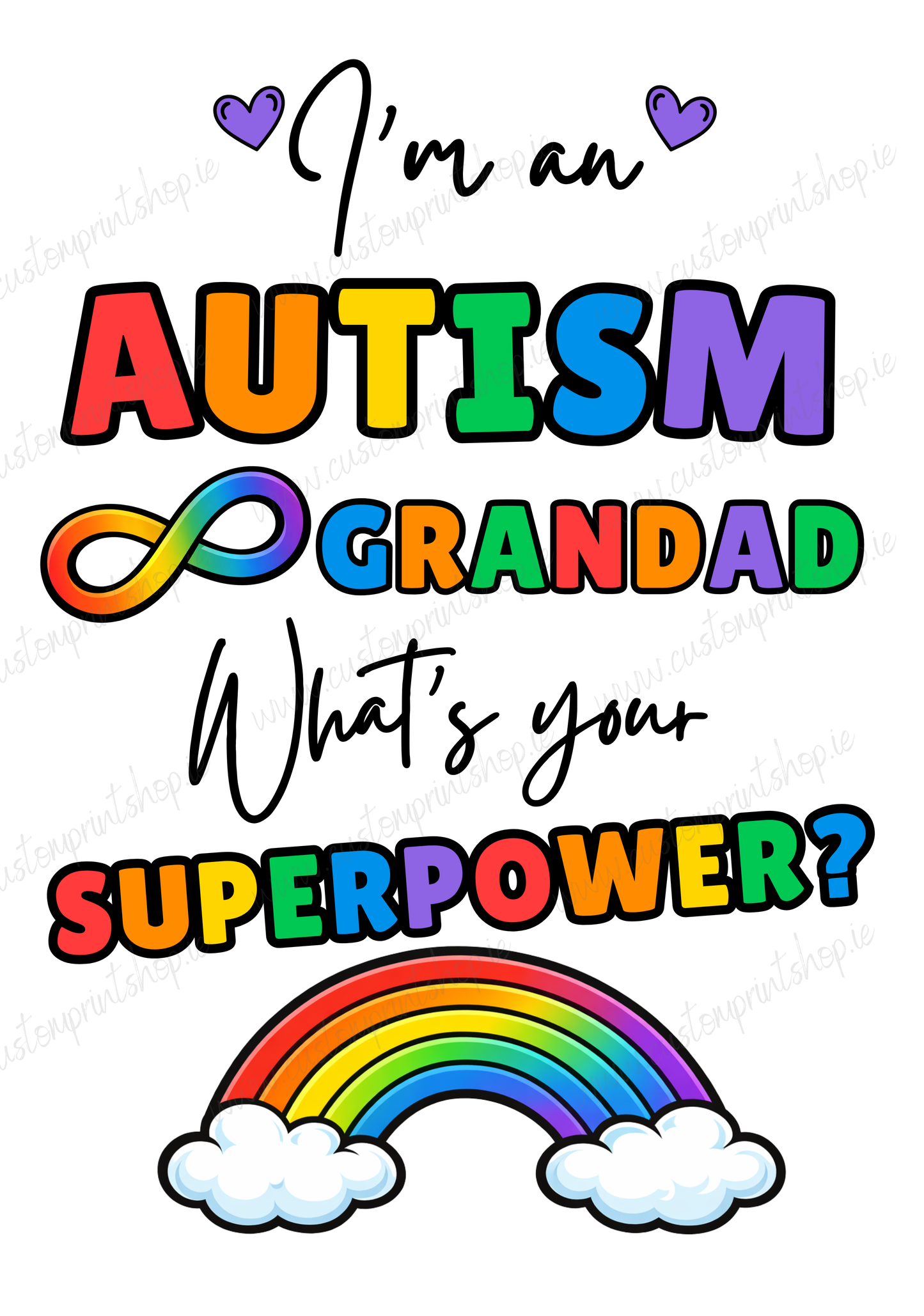 DIGITAL FILE - Autism Superpower Prints