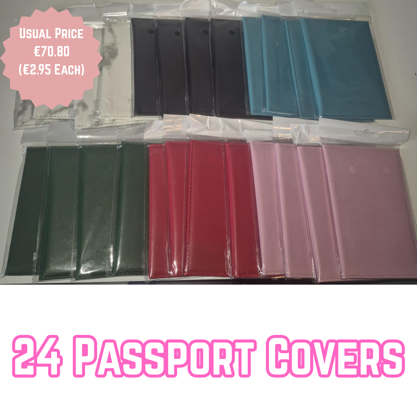 Blank Passport Covers x24