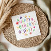 Happy Mothers Day Colourful UV DTF Decal
