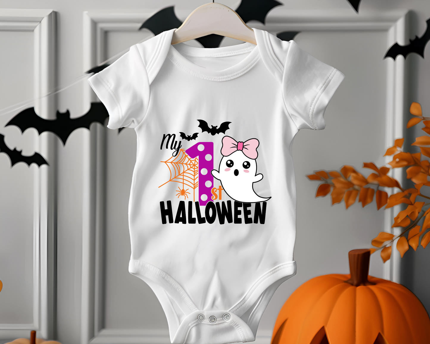 My First Halloween Girl DTF Transfer