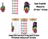 Fuck This Fuck Everything - 16oz UV DTF Transfer