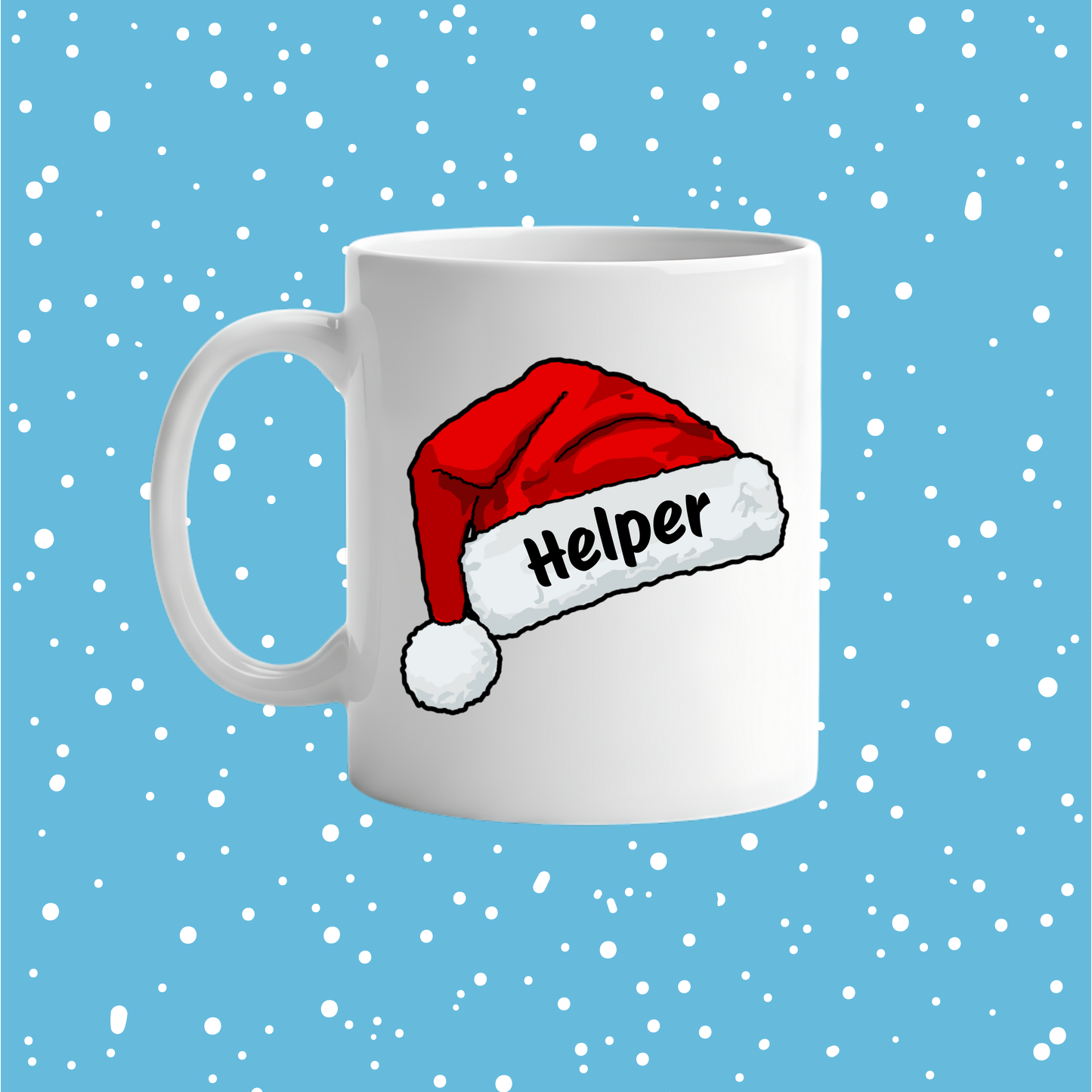 Job Title Christmas Hat UVDTF Transfer