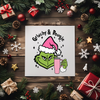 Grinchy & Bougie UV DTF Transfer