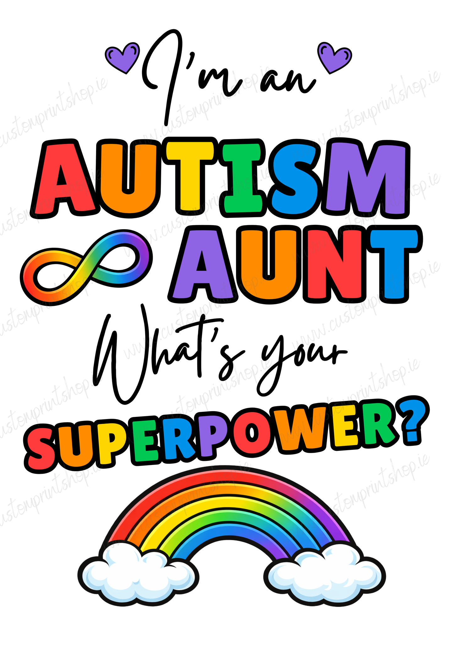 DIGITAL FILE - Autism Superpower Prints