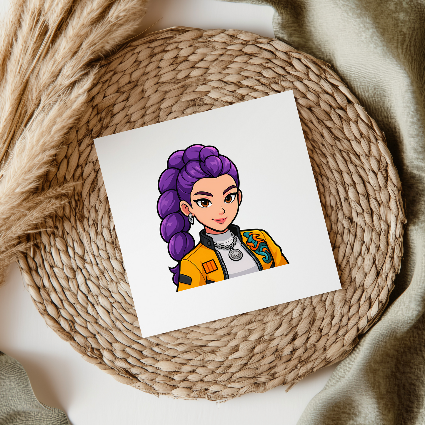 Kpop Rumi Face UVDTF Transfer