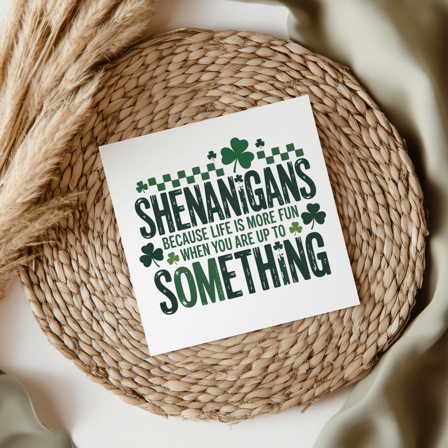 Shenanigans UV DTF Decal