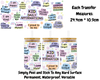 Kid Daily Affirmations - 16oz UV DTF Transfer