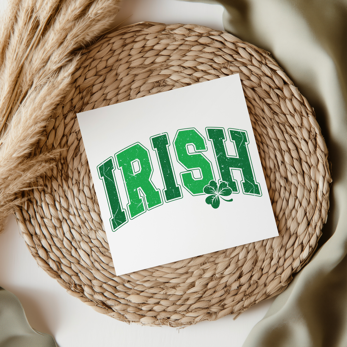 Irish UV DTF Decal