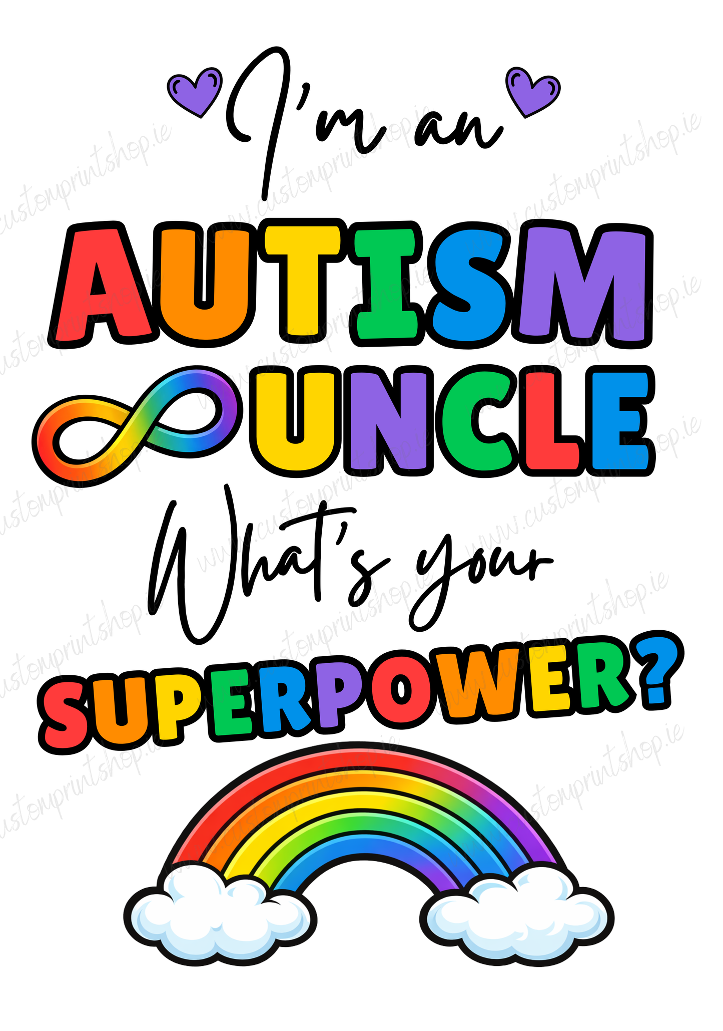 DIGITAL FILE - Autism Superpower Prints
