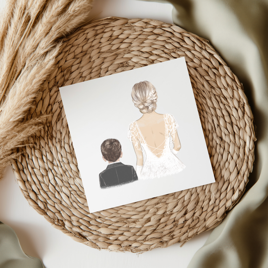 Bride & Paige Boy UVDTF Transfer