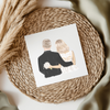 Blonde Bride & Groom UVDTF Transfer