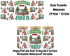 Christmas Movie Junkie - 16oz UV DTF Transfer