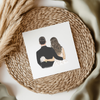 Bride & Groom Hair Down UVDTF Transfer