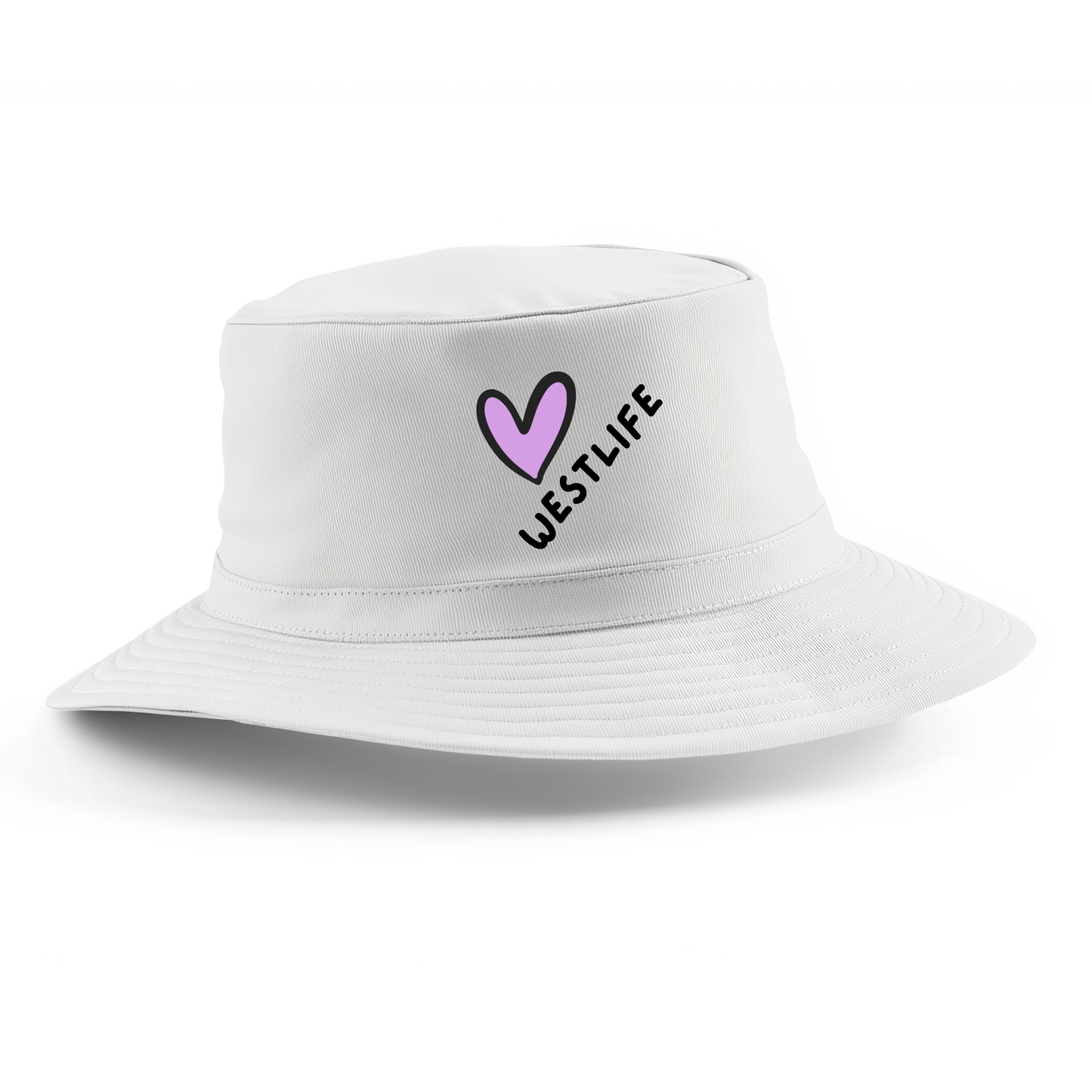 Westlife Purple Heart DTF Transfer (For Fabric)