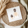 Bride & Flower Girl UVDTF Transfer