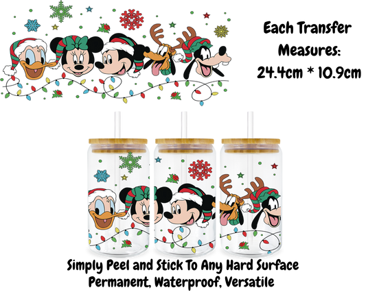 Characters With Lights - 16oz UVDTF Transfer