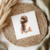Flower Girl UVDTF Transfer