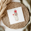 Girl With Red Bow UVDTF Transfer