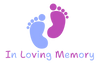 Footprints In Loving Memory-6cm UVDTF decal