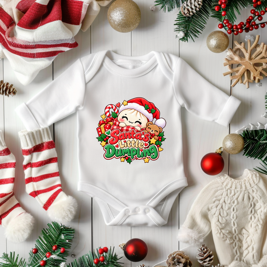 Santa's Little Dumpling DTF Transfer